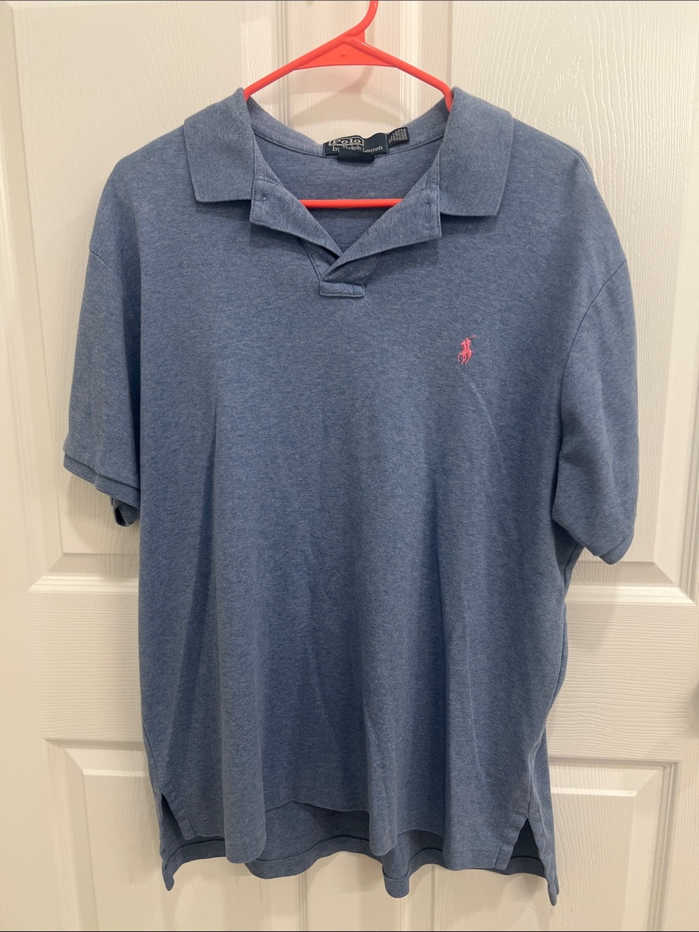 Ralph Lauren Heathered Blue Polo